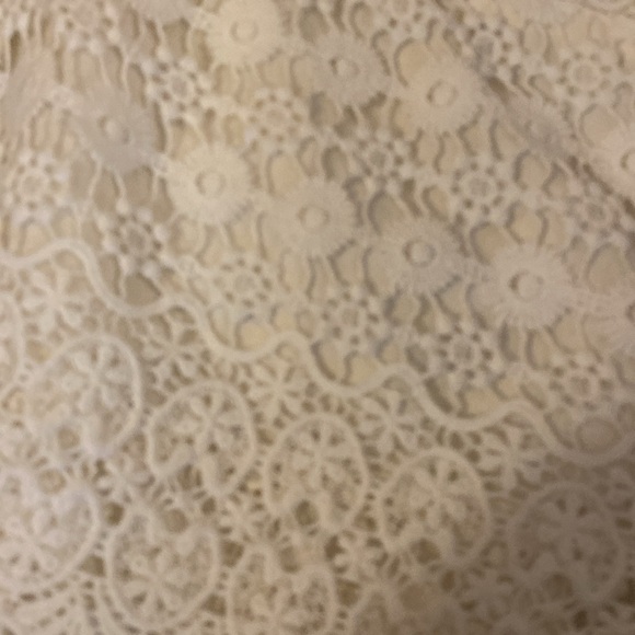 Loft Rivera short in ivory eyelet. - Picture 2 of 7